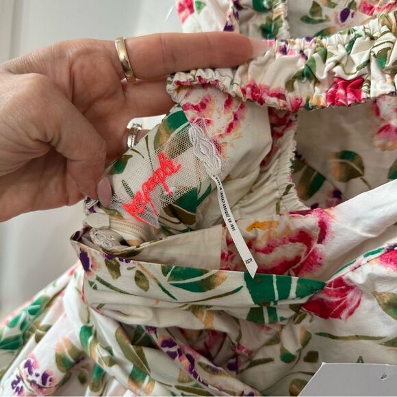 Free People Matilde Floral Mini Dress - Picture 6 of 8